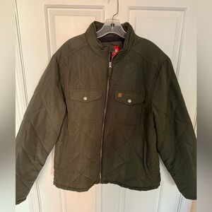 Coleman Olive Quilted Jacket